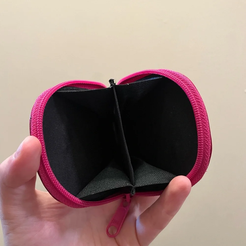 Pink Peace Symbol Coin Purse - Picture 6 of 7